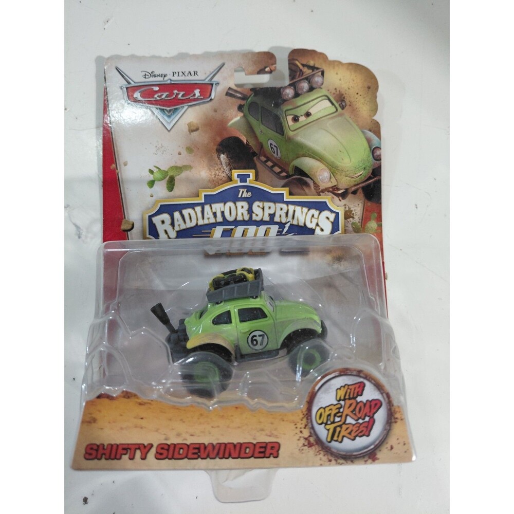 NIP Mattel 1:55 DieCast Disney Cars Radiator Springs 500 Shifty Sidewinder VW